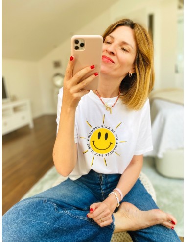 Camiseta sol emoji