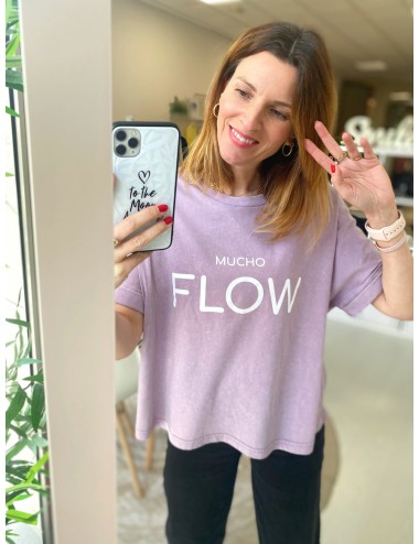 Camiseta Flow lavanda